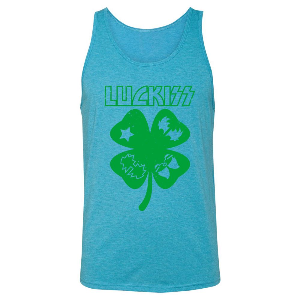Unisex Jersey Tank - 326AZB6Z - Aqua Triblend - 3