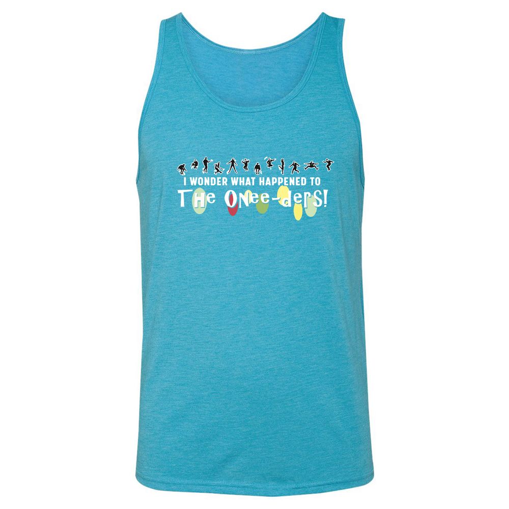 Unisex Jersey Tank - W5QQH3DT - Aqua Triblend - 3