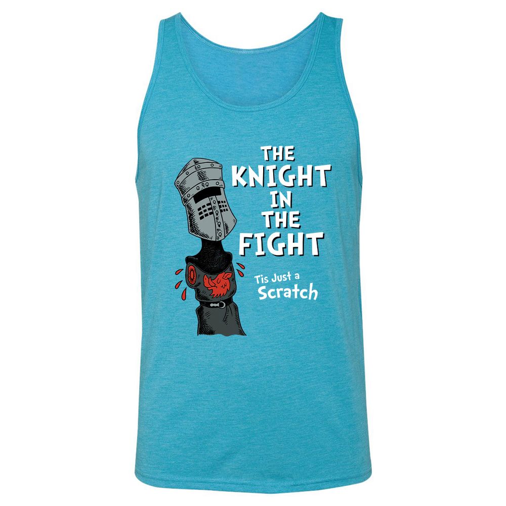 Unisex Jersey Tank - YGCKRXDW - Aqua Triblend - 3