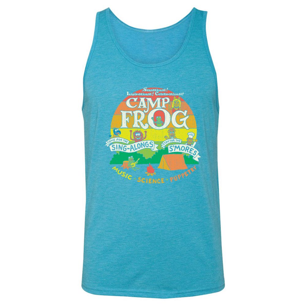 Unisex Jersey Tank - XA12X8RN - Aqua Triblend - 3