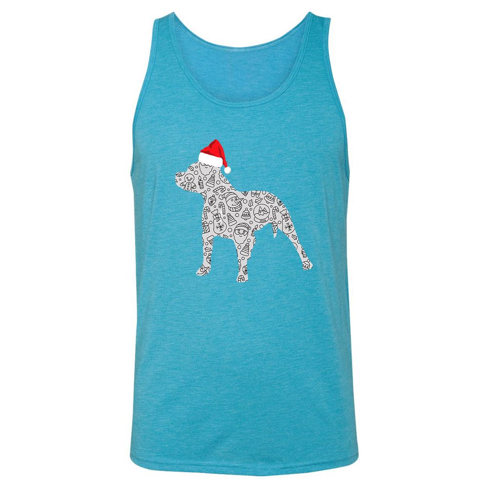 Unisex Jersey Tank - NEXX5YXQ - Aqua Triblend - 3