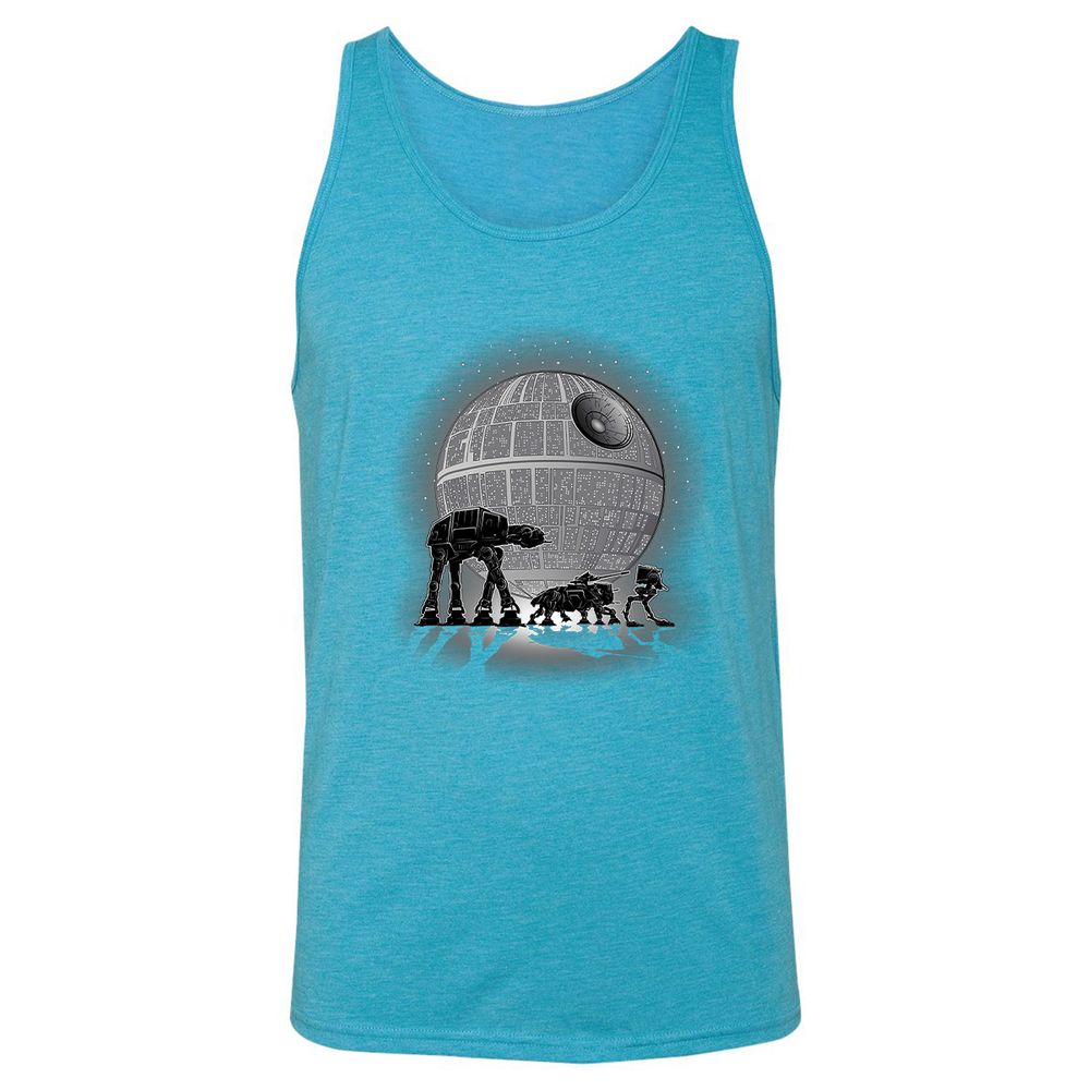 Unisex Jersey Tank - TH7CKGEH - Aqua Triblend - 3