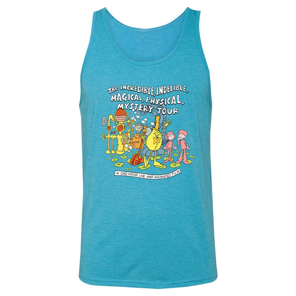 Unisex Jersey Tank - 2H475FRF - Aqua Triblend - 3