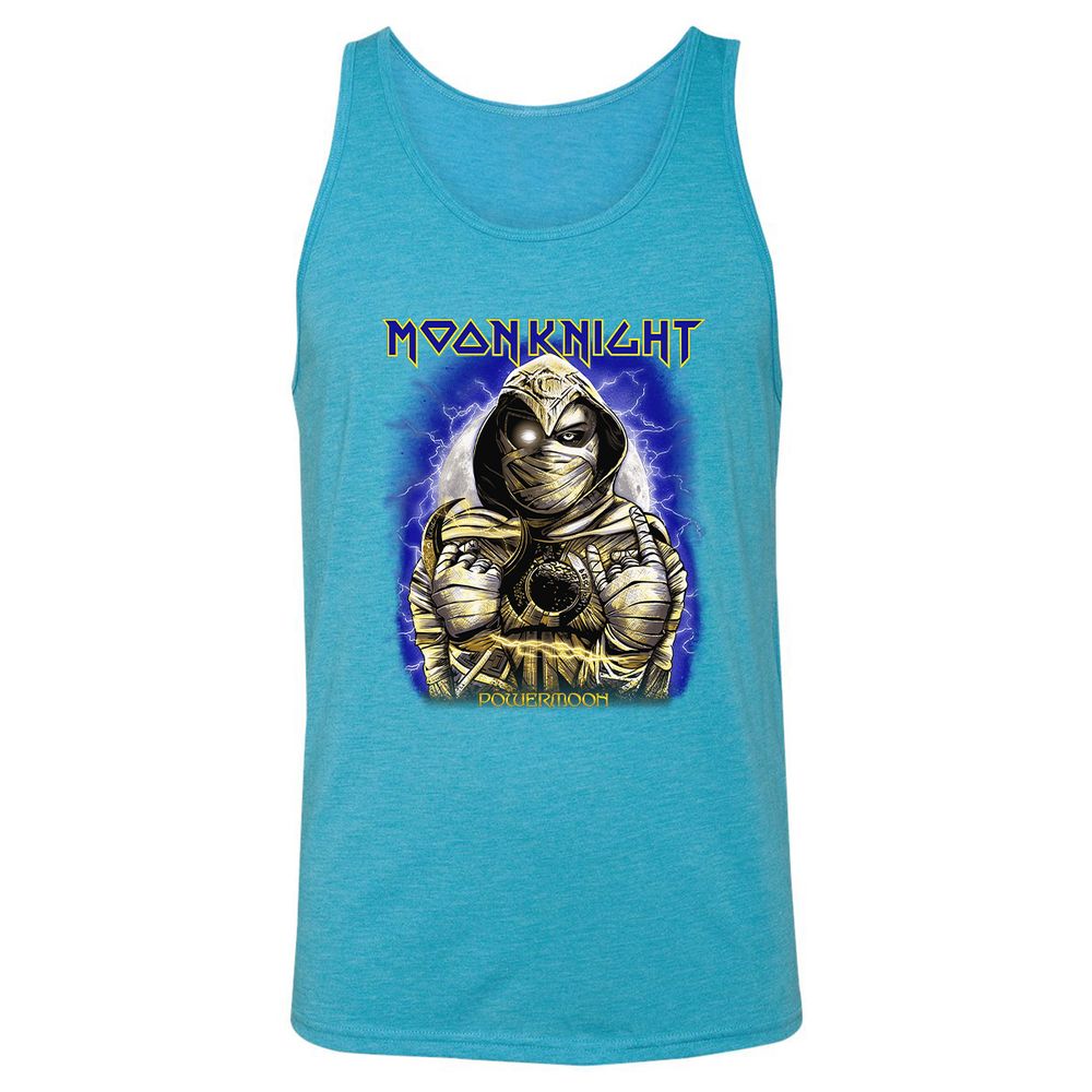 Unisex Jersey Tank - 2BQPQH3R - Aqua Triblend - 3