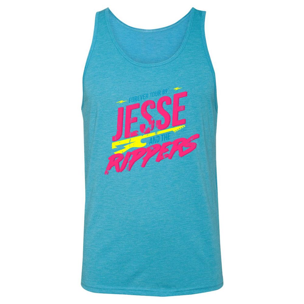 Unisex Jersey Tank - NG259WG1 - Aqua Triblend - 3
