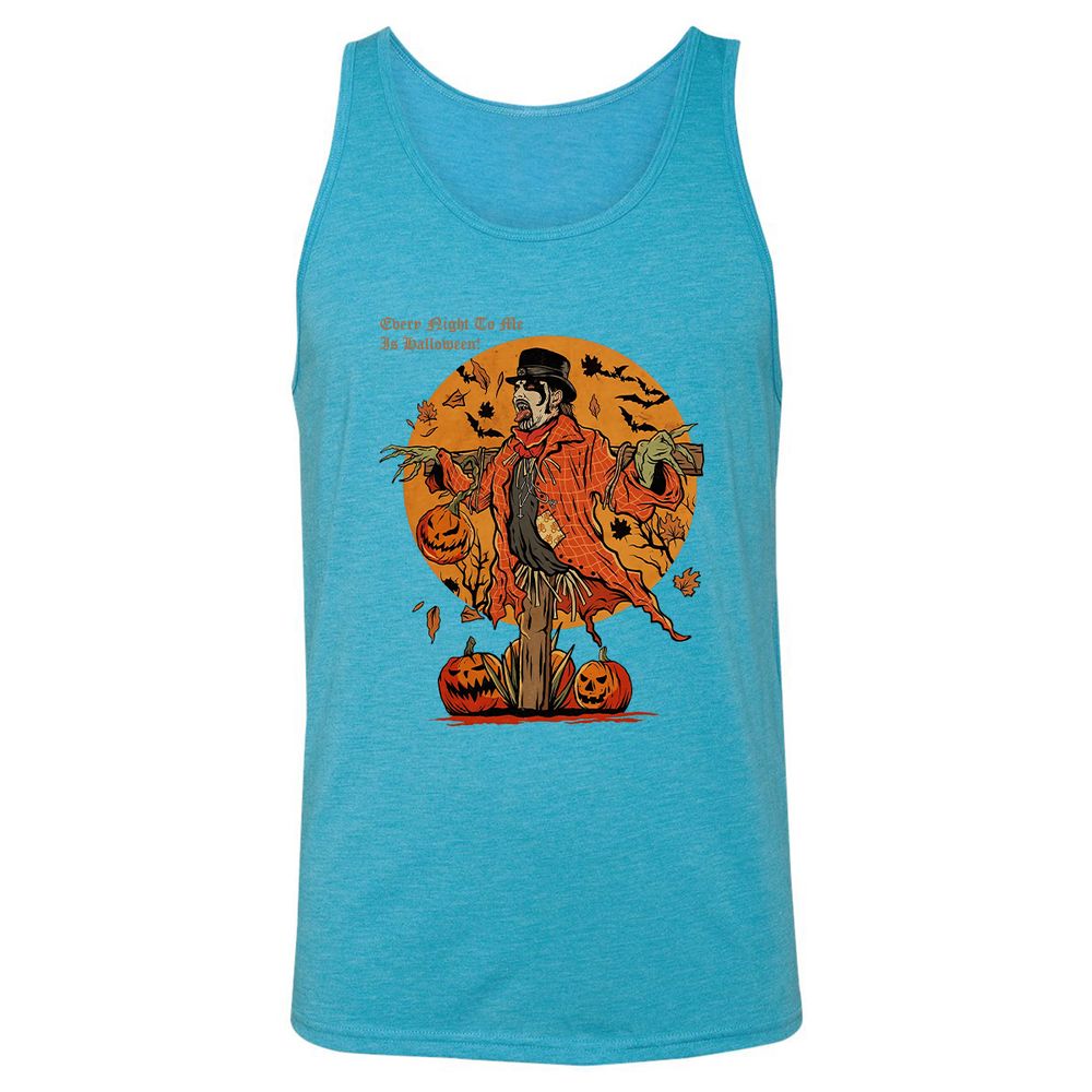 Unisex Jersey Tank - CMHJE4MT - Aqua Triblend - 3