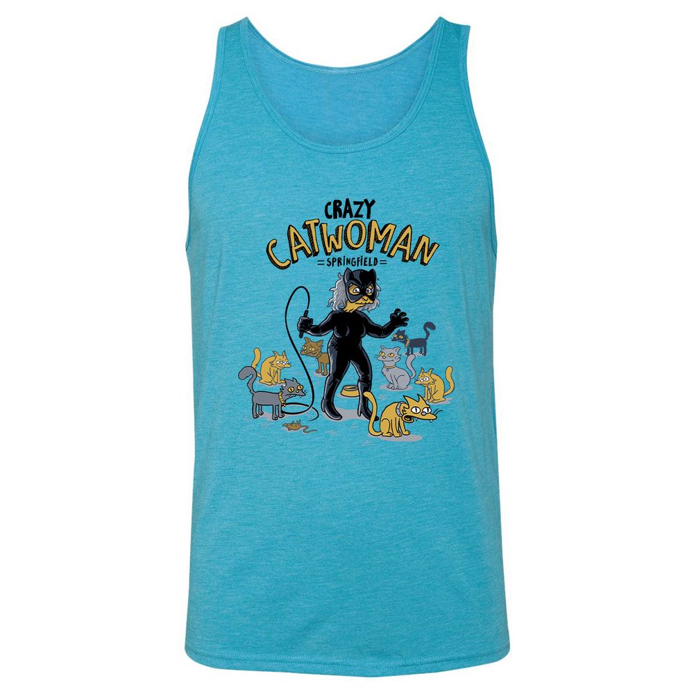 Unisex Jersey Tank - ZKYA7UXQ - Aqua Triblend - 3