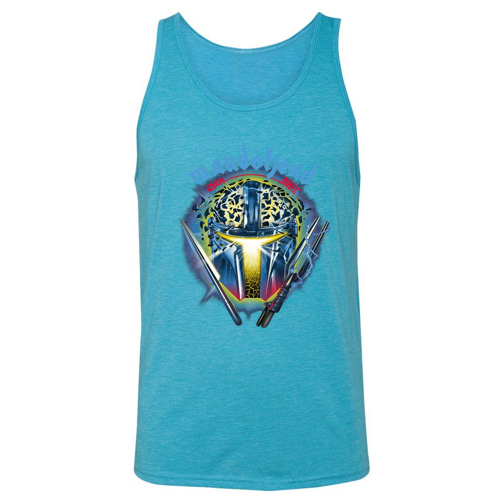 Unisex Jersey Tank - G2EVN2AC - Aqua Triblend - 3