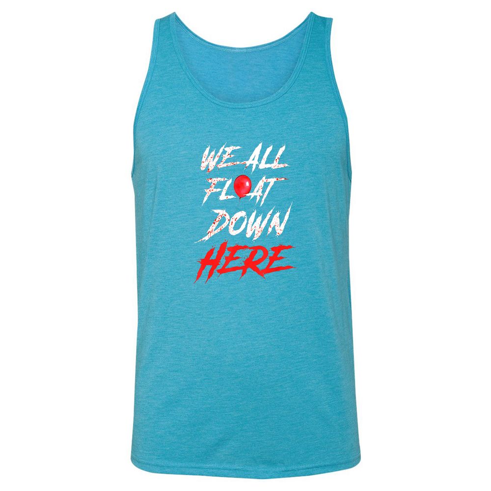 Unisex Jersey Tank - 16SFKEXE - Aqua Triblend - 3