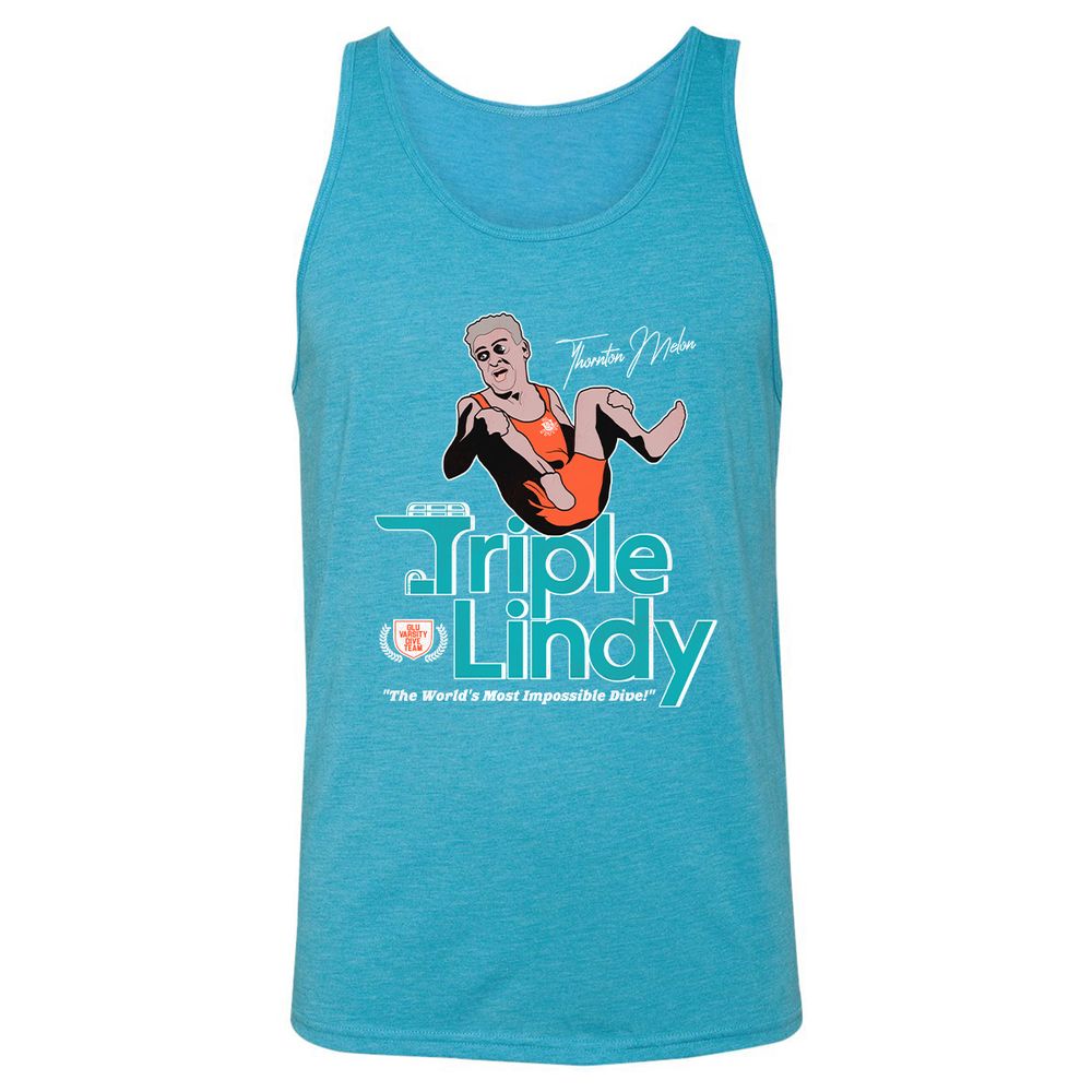 Unisex Jersey Tank - KTTB8FV2 - Aqua Triblend - 3