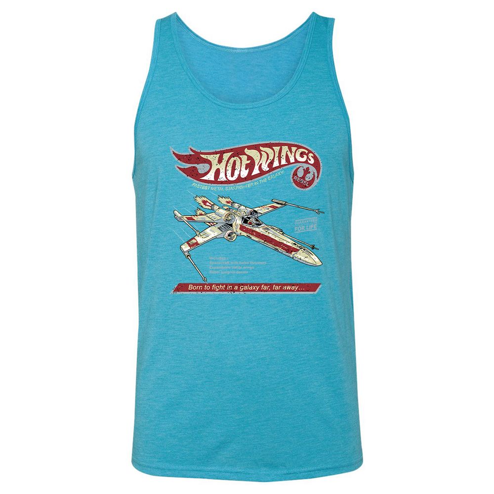 Unisex Jersey Tank - GF9M4NSD - Aqua Triblend - 3