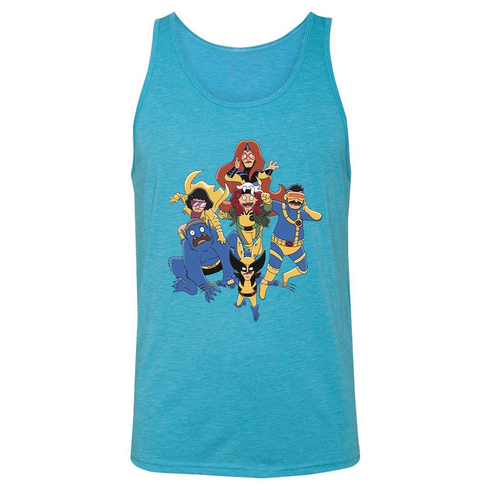 Unisex Jersey Tank - MYAMBS1N - Aqua Triblend - 3