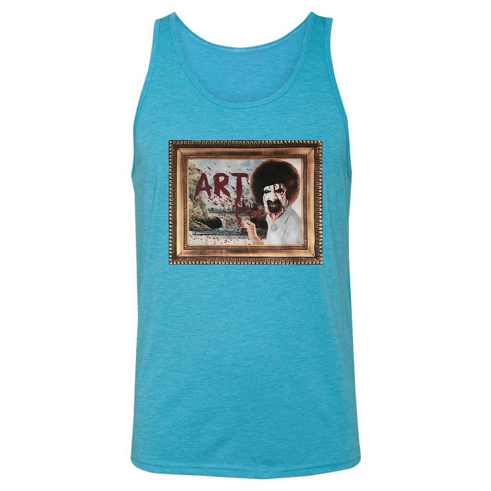Unisex Jersey Tank - RCWMWKGP - Aqua Triblend - 3