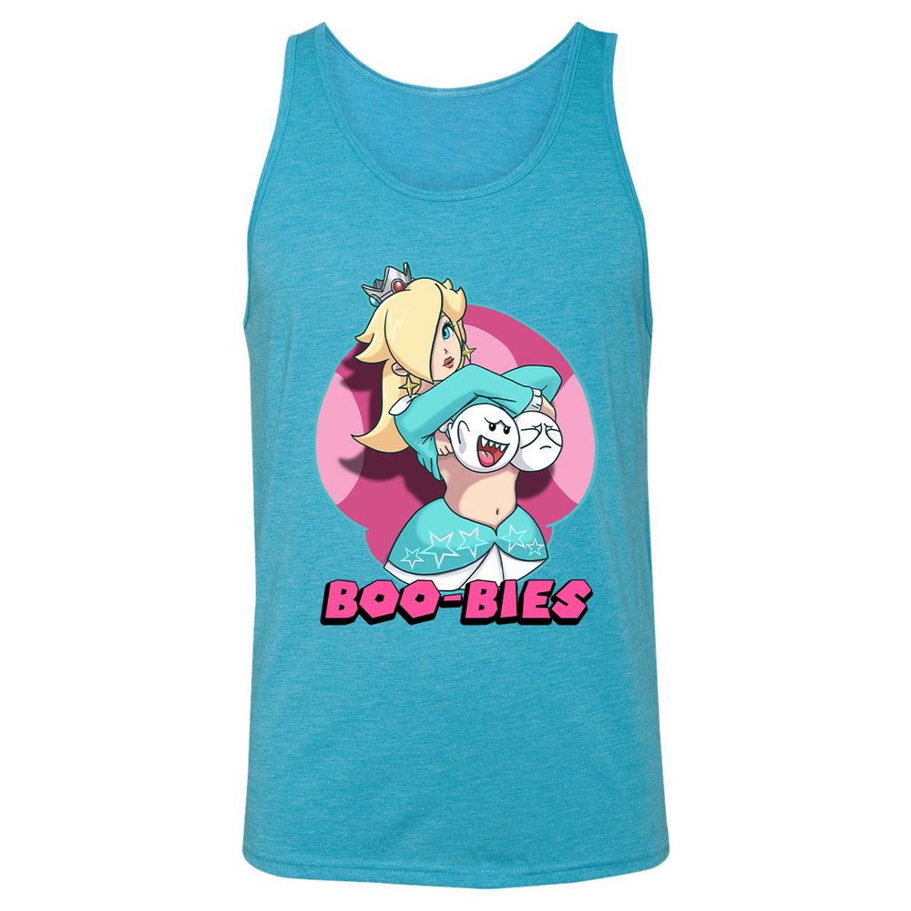 Unisex Jersey Tank - L7R9LM9V - Aqua Triblend - 3
