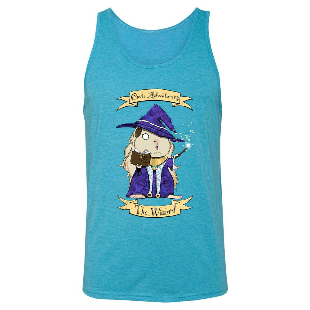 Unisex Jersey Tank - 5BQUAK44 - Aqua Triblend - 3