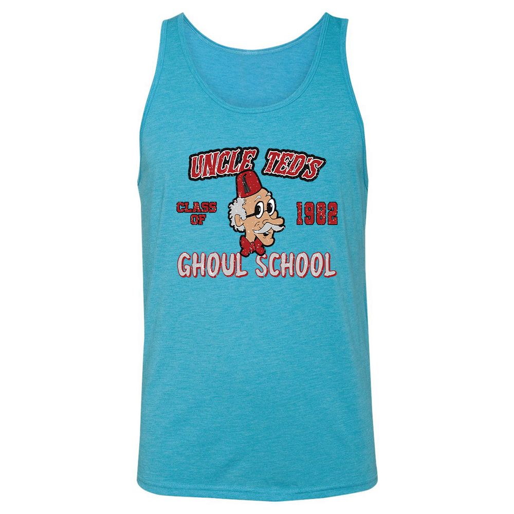 Unisex Jersey Tank - 471CMKQ7 - Aqua Triblend - 3