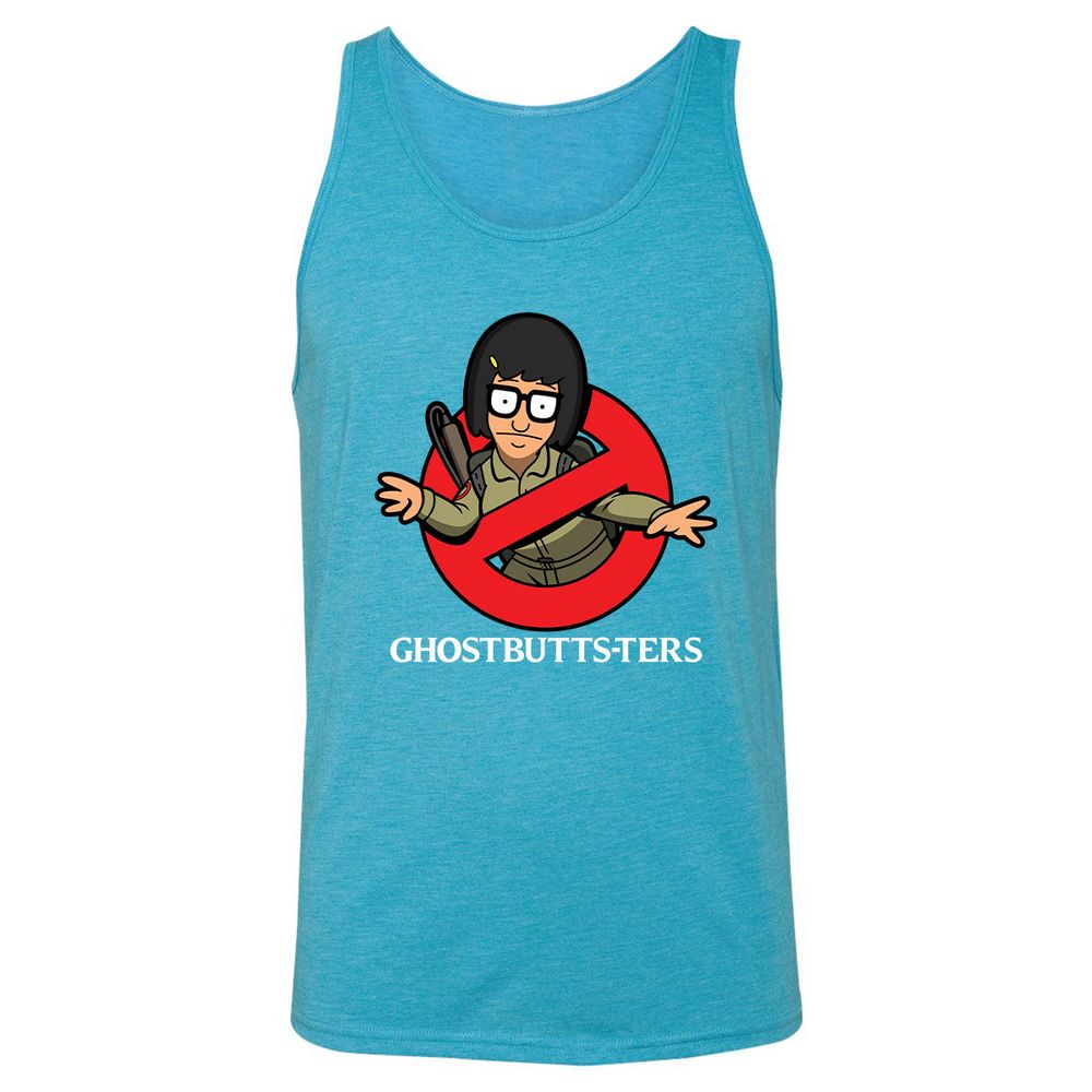 Unisex Jersey Tank - VER34FGB - Aqua Triblend - 3