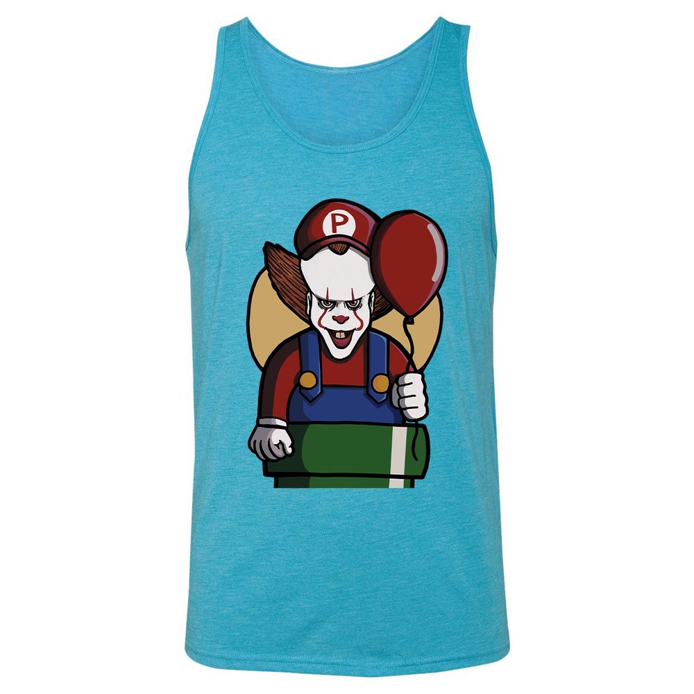Unisex Jersey Tank - ATB1JXF3 - Aqua Triblend - 3
