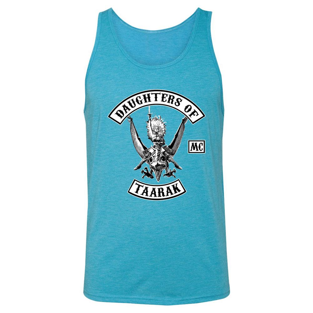 Unisex Jersey Tank - VC31ETM3 - Aqua Triblend - 3