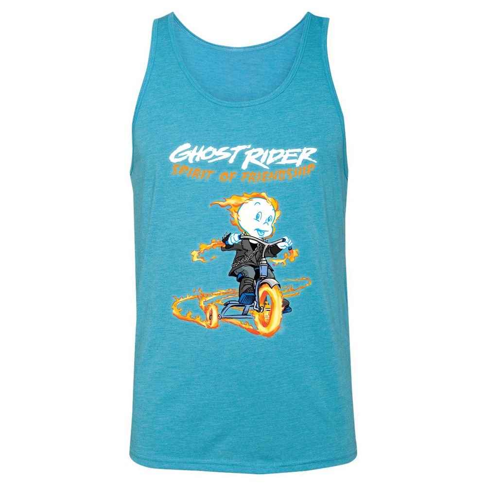 Unisex Jersey Tank - Y3SBZUYL - Aqua Triblend - 3