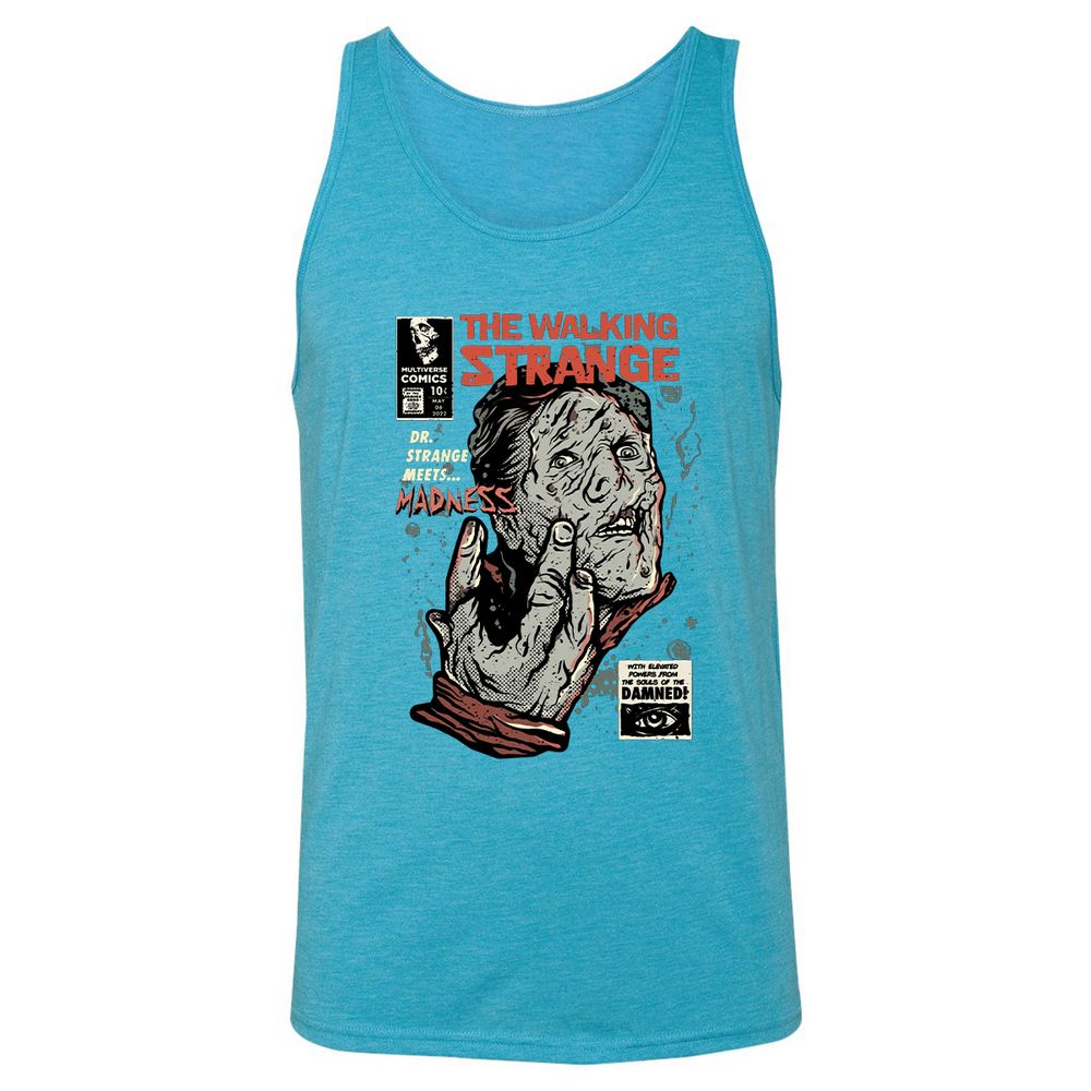 Unisex Jersey Tank - R3NMRSGJ - Aqua Triblend - 3