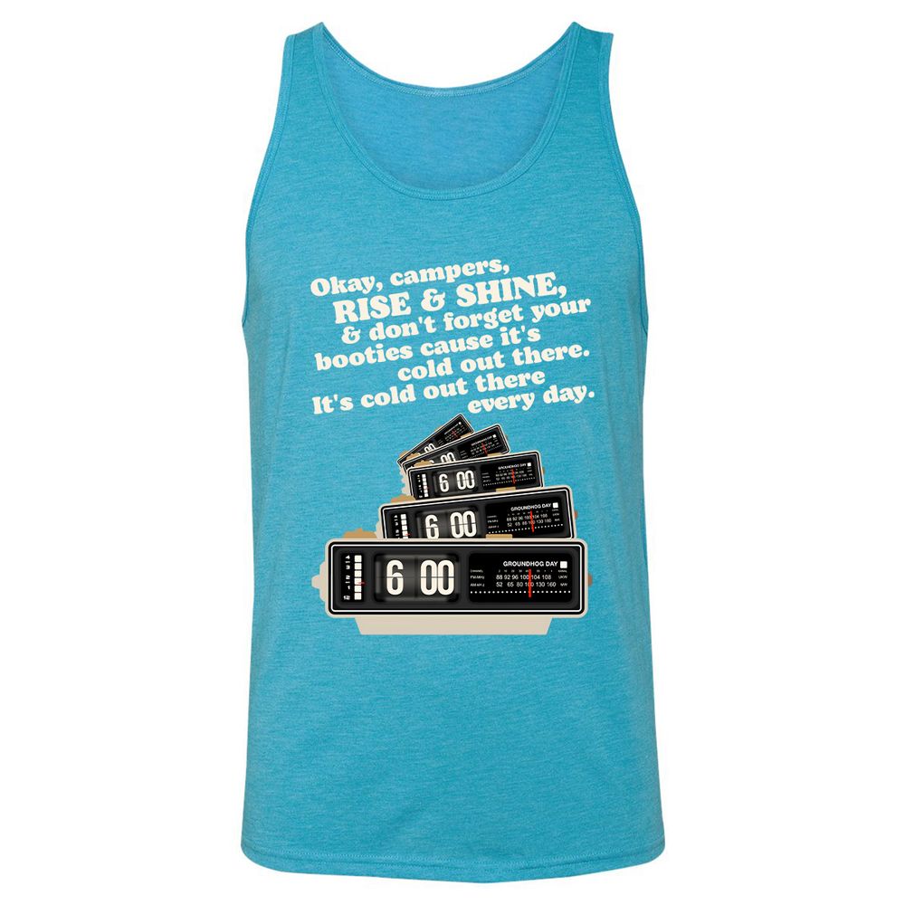 Unisex Jersey Tank - HL6VCN2F - Aqua Triblend - 3