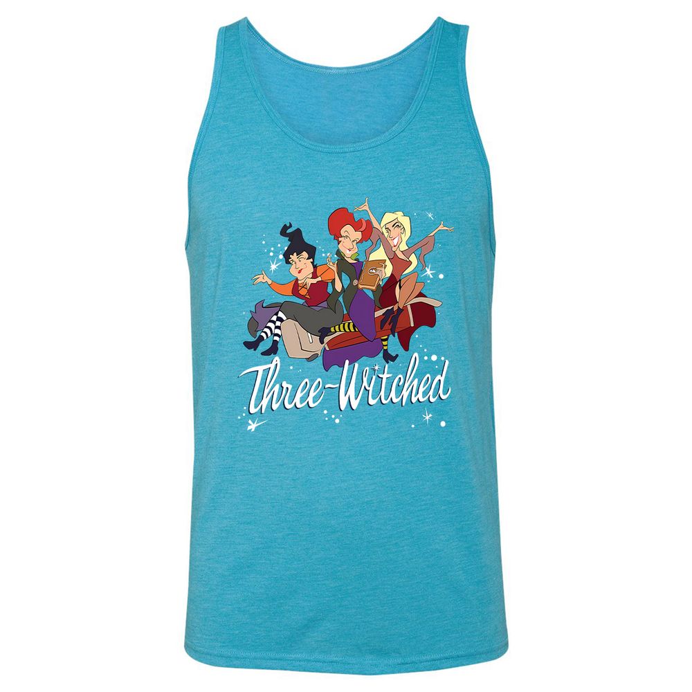 Unisex Jersey Tank - 8P8JBVD2 - Aqua Triblend - 3
