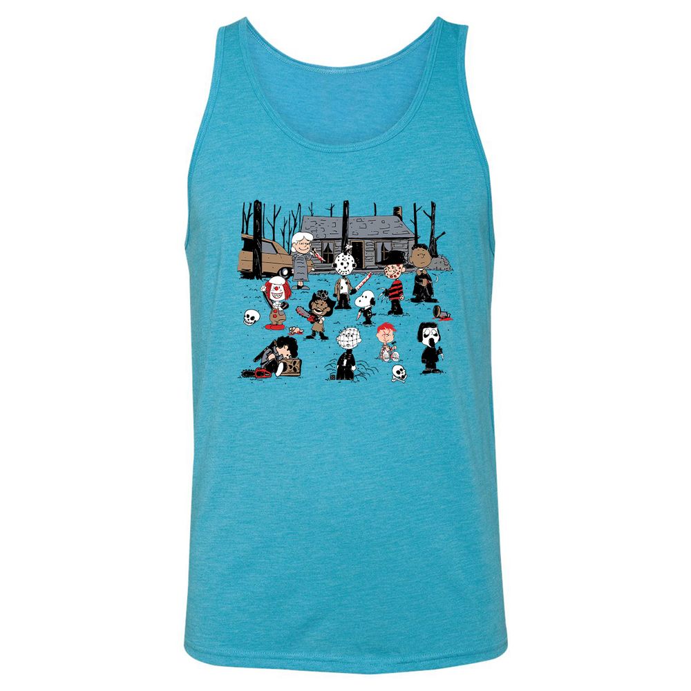 Unisex Jersey Tank - 42RXHH6J - Aqua Triblend - 3