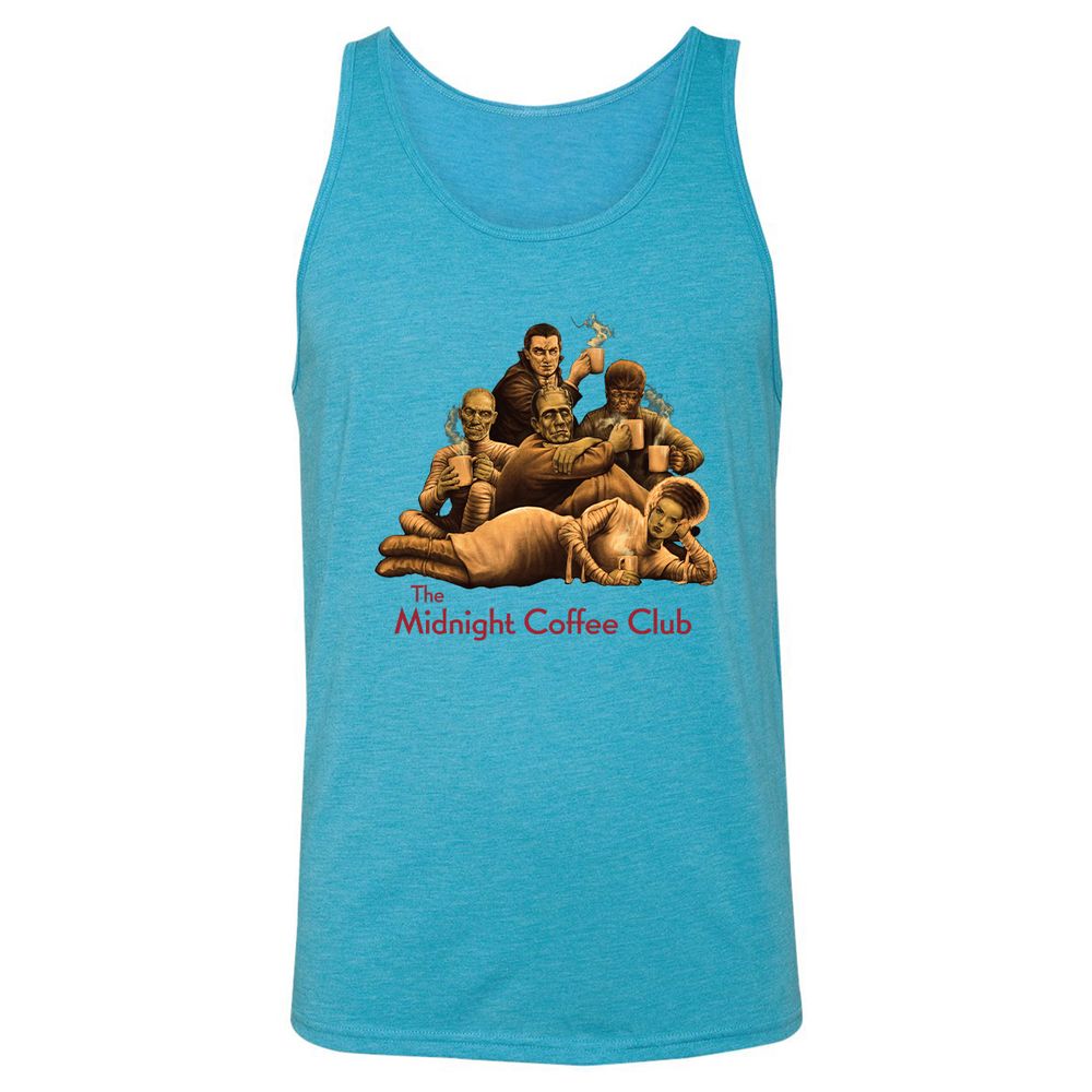 Unisex Jersey Tank - B8S2VRPU - Aqua Triblend - 3