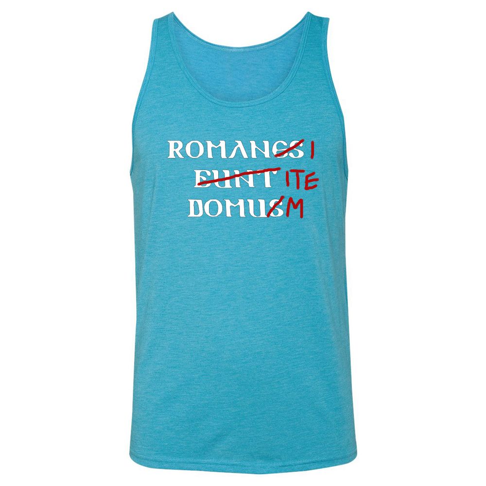 Unisex Jersey Tank - FUANMYYQ - Aqua Triblend - 3