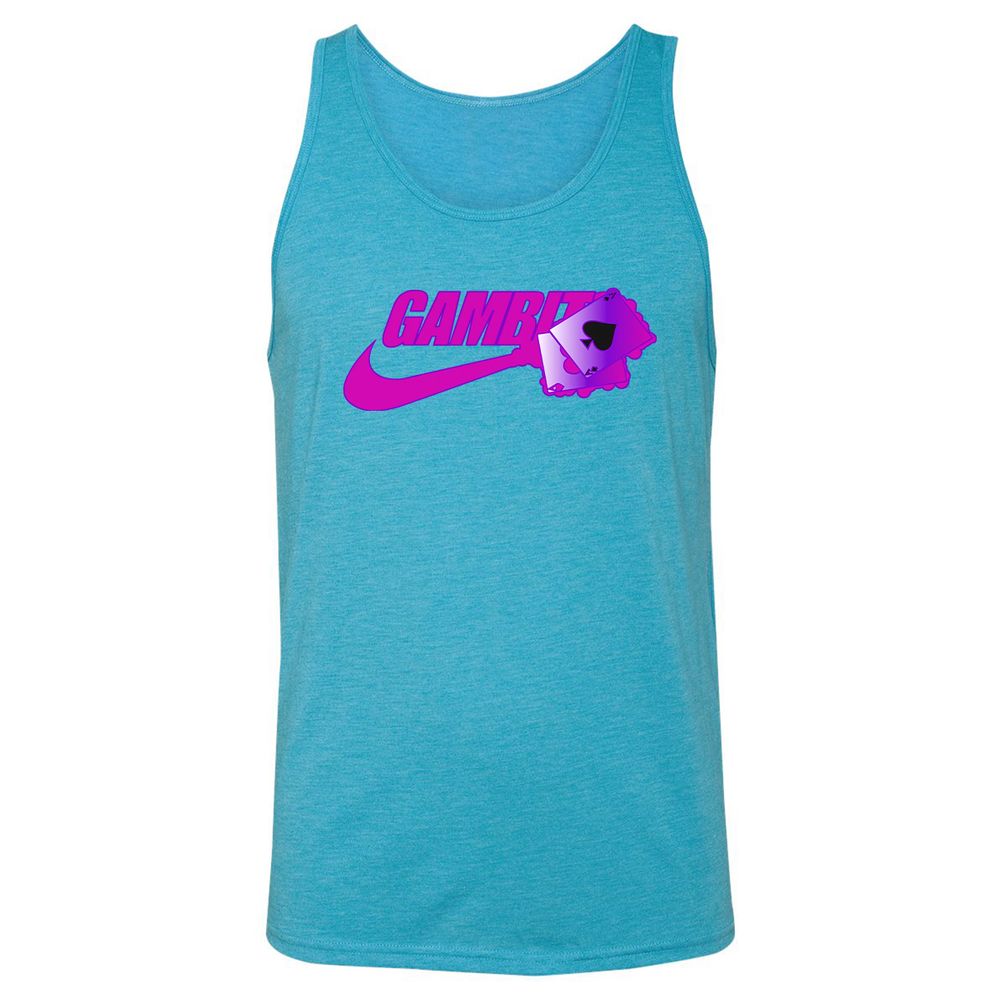 Unisex Jersey Tank - 4H2M3EPD - Aqua Triblend - 3