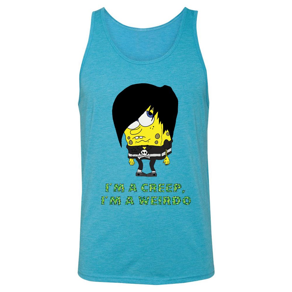 Unisex Jersey Tank - 52C99U57 - Aqua Triblend - 3