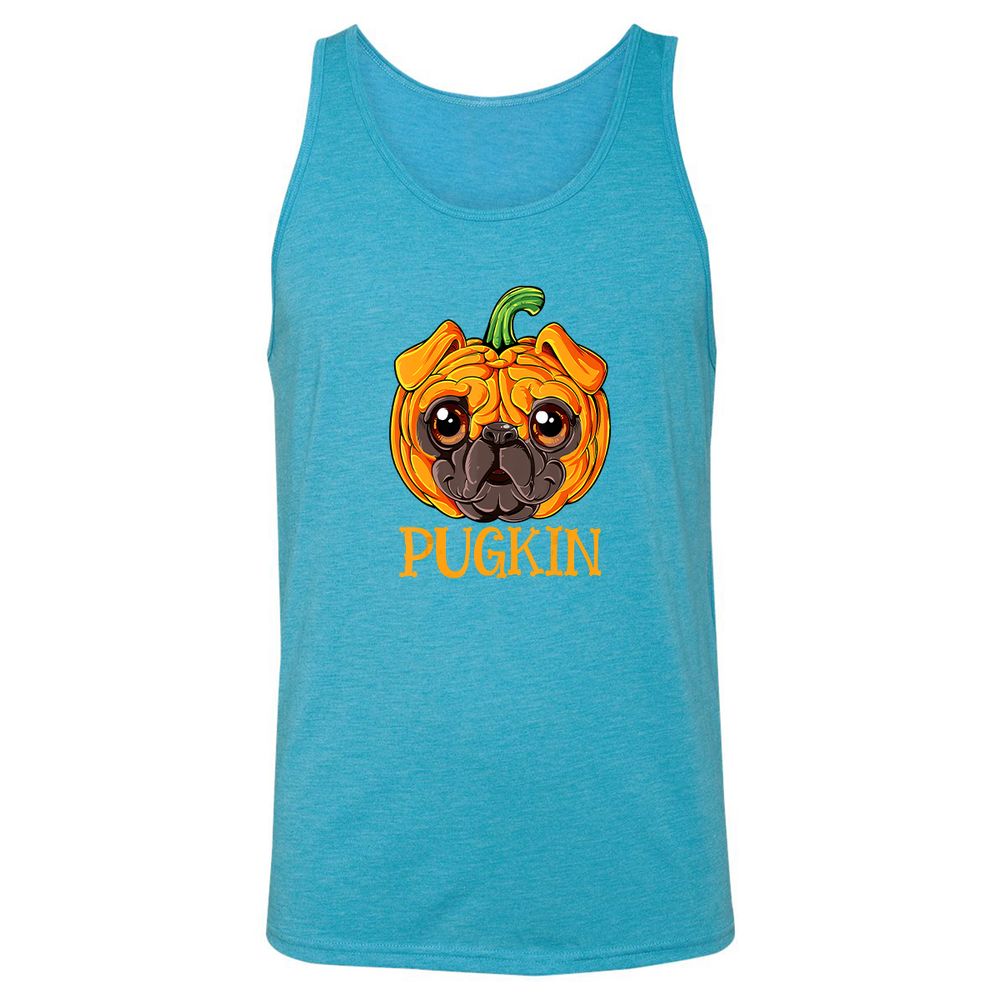 Unisex Jersey Tank - PKM6BAJ5 - Aqua Triblend - 3