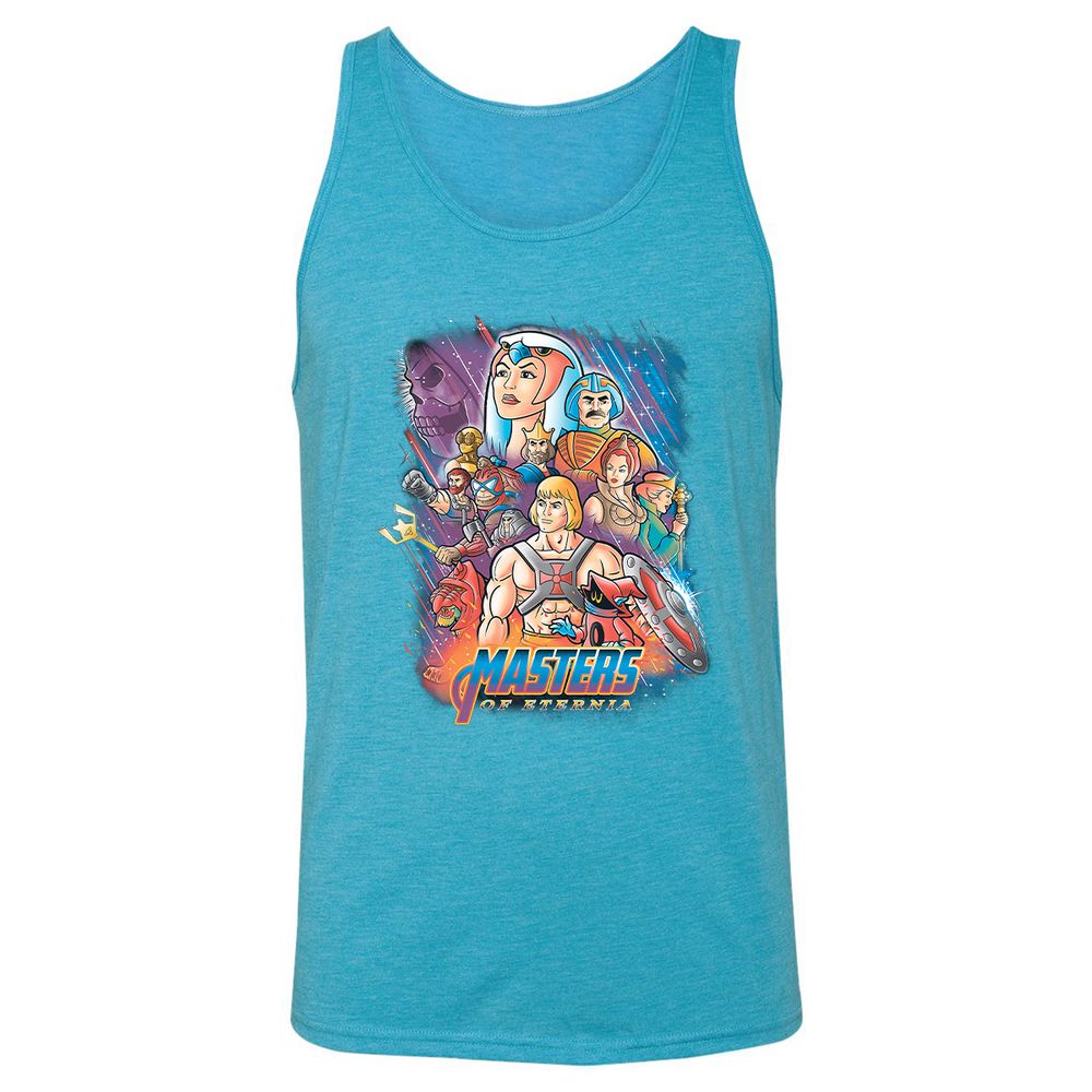 Unisex Jersey Tank - 5CG93FGF - Aqua Triblend - 3