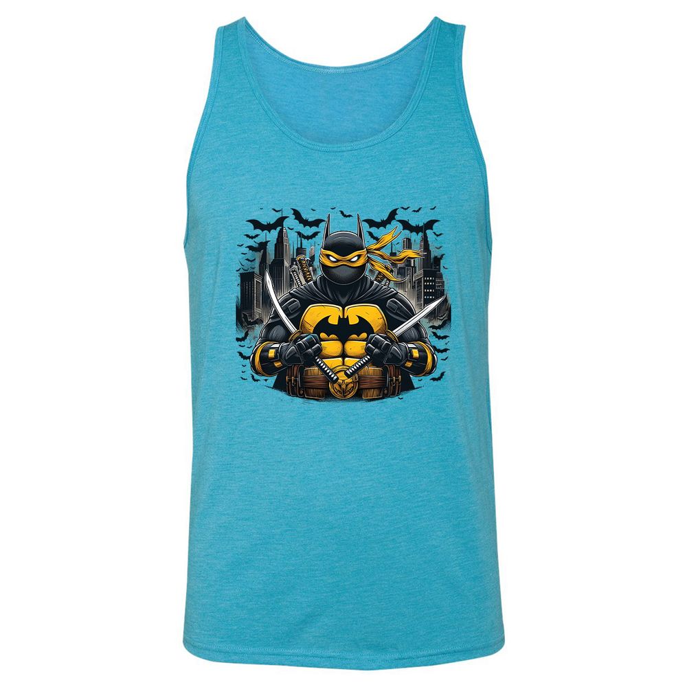 Unisex Jersey Tank - JH8JQ4UJ - Aqua Triblend - 3