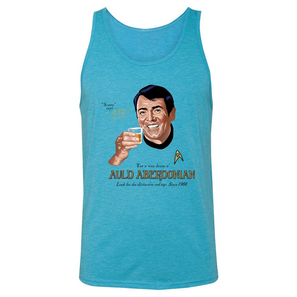 Unisex Jersey Tank - 3Q6HF9TQ - Aqua Triblend - 3