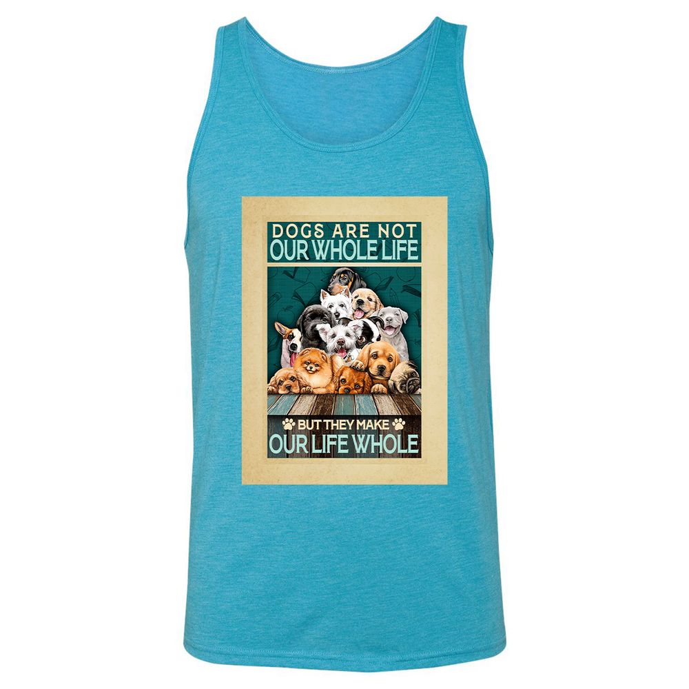 Unisex Jersey Tank - YHPGSF9W - Aqua Triblend - 3