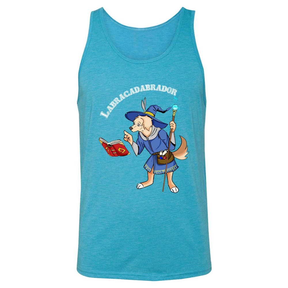 Unisex Jersey Tank - S8B42TMD - Aqua Triblend - 3