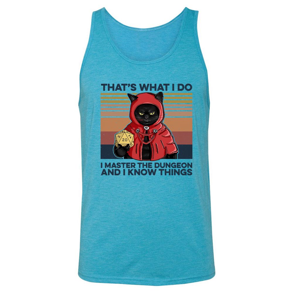 Unisex Jersey Tank - 95FFQG8E - Aqua Triblend - 3