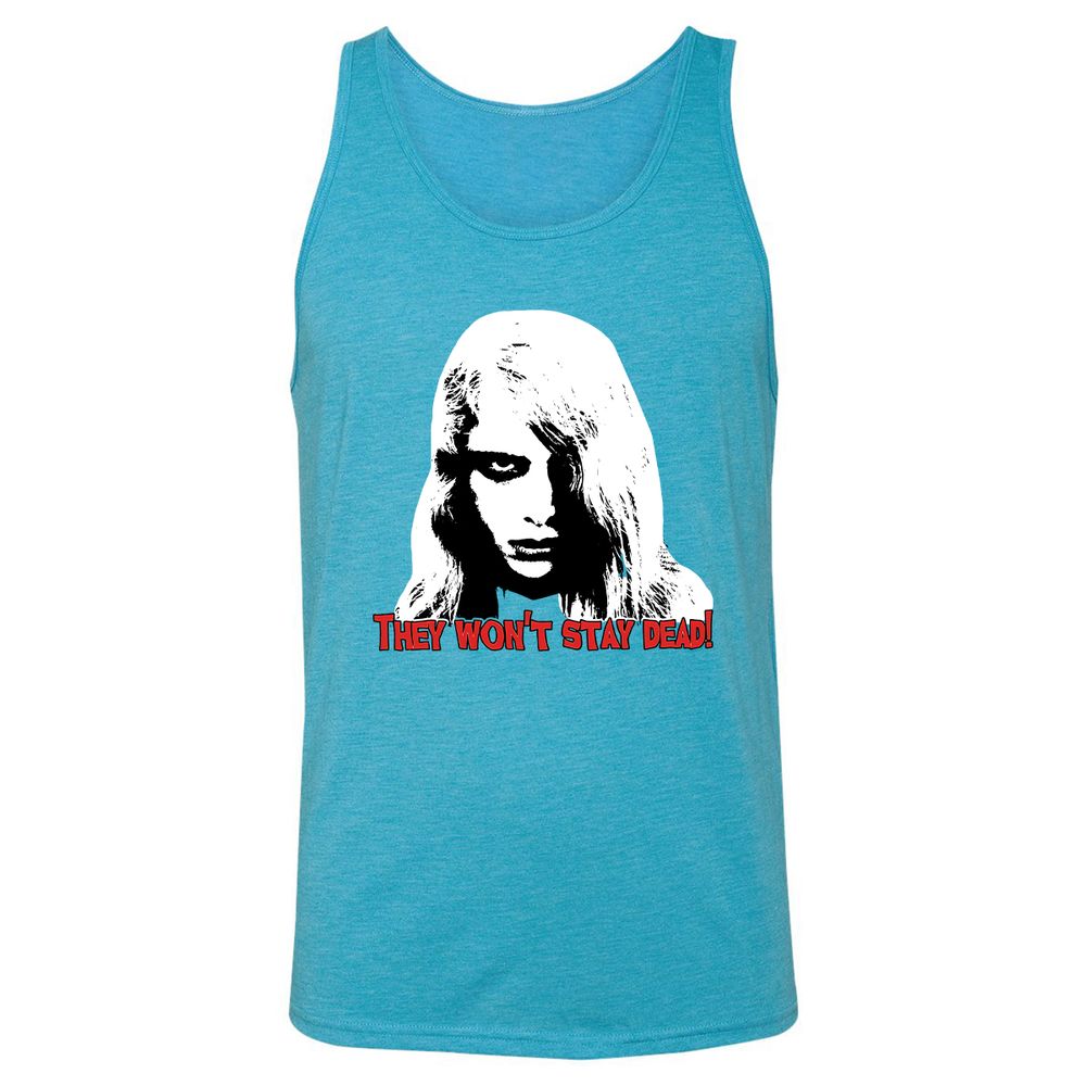 Unisex Jersey Tank - TGRFUJCJ - Aqua Triblend - 3