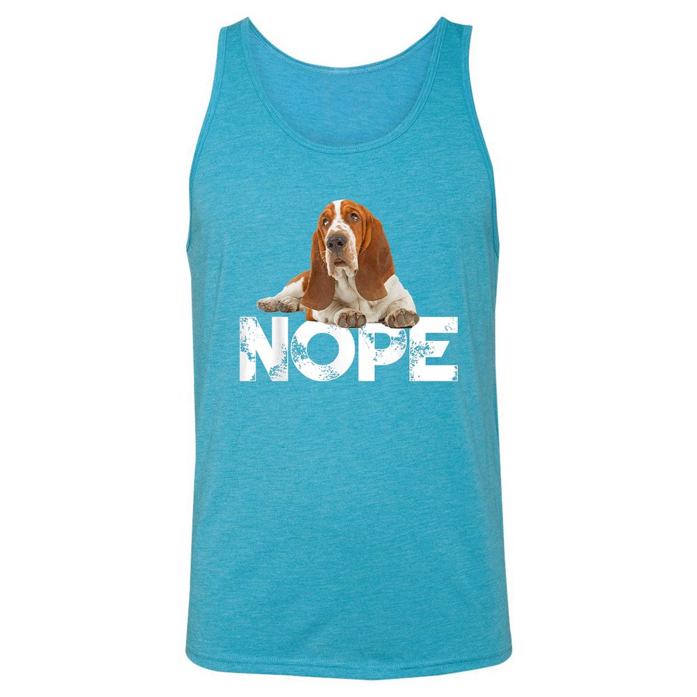 Unisex Jersey Tank - ZQ3DX4XJ - Aqua Triblend - 3