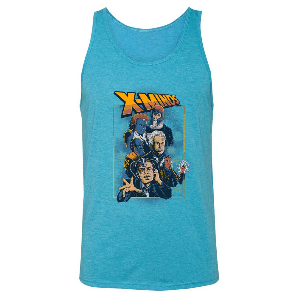 Unisex Jersey Tank - ETT4W7LP - Aqua Triblend - 3