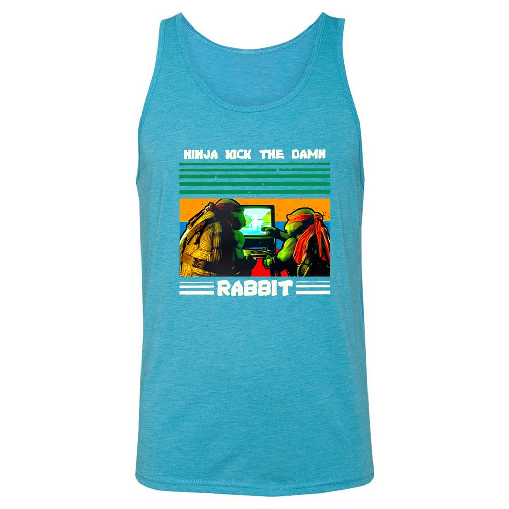 Unisex Jersey Tank - LE99JDD8 - Aqua Triblend - 3