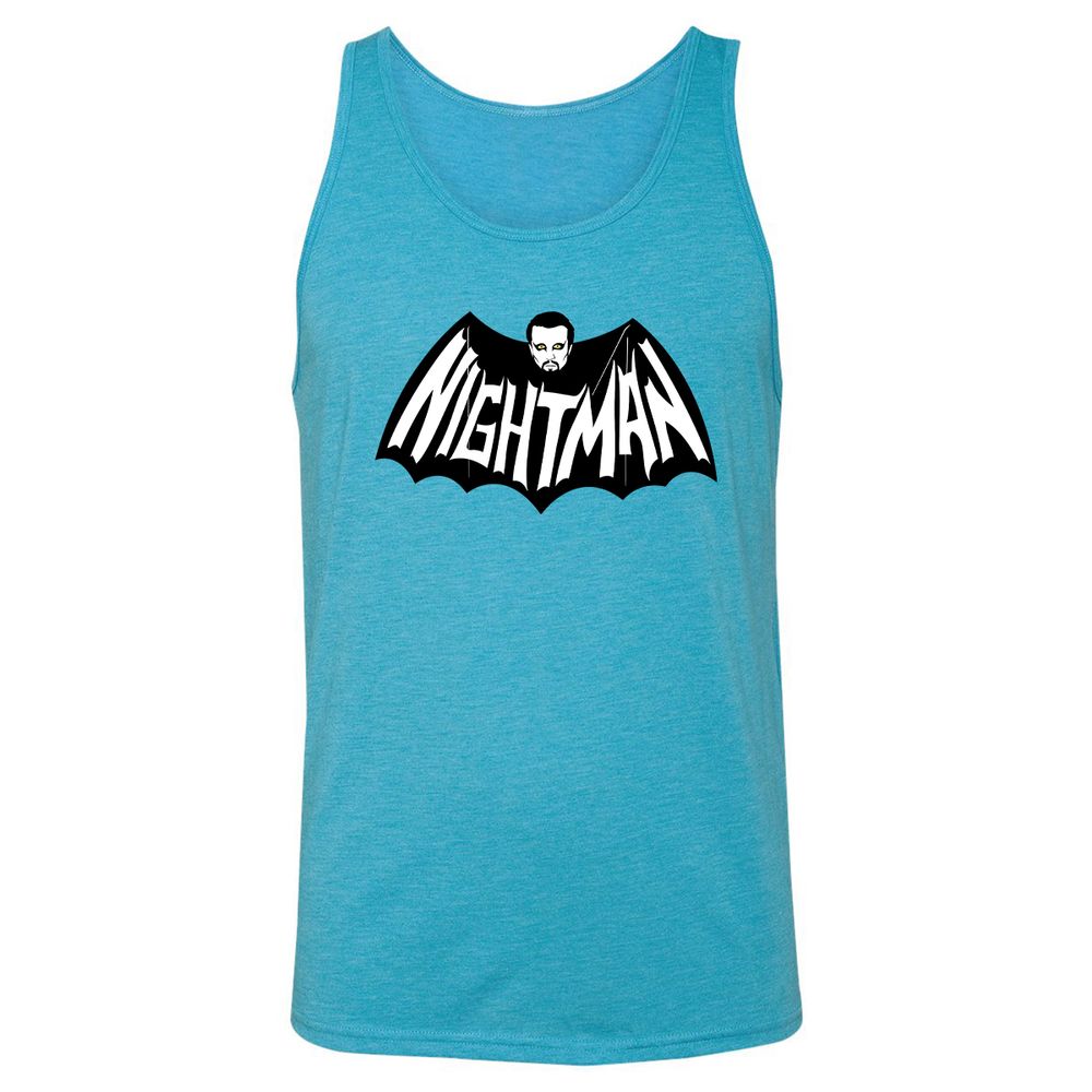 Unisex Jersey Tank - RSSZVPNB - Aqua Triblend - 3