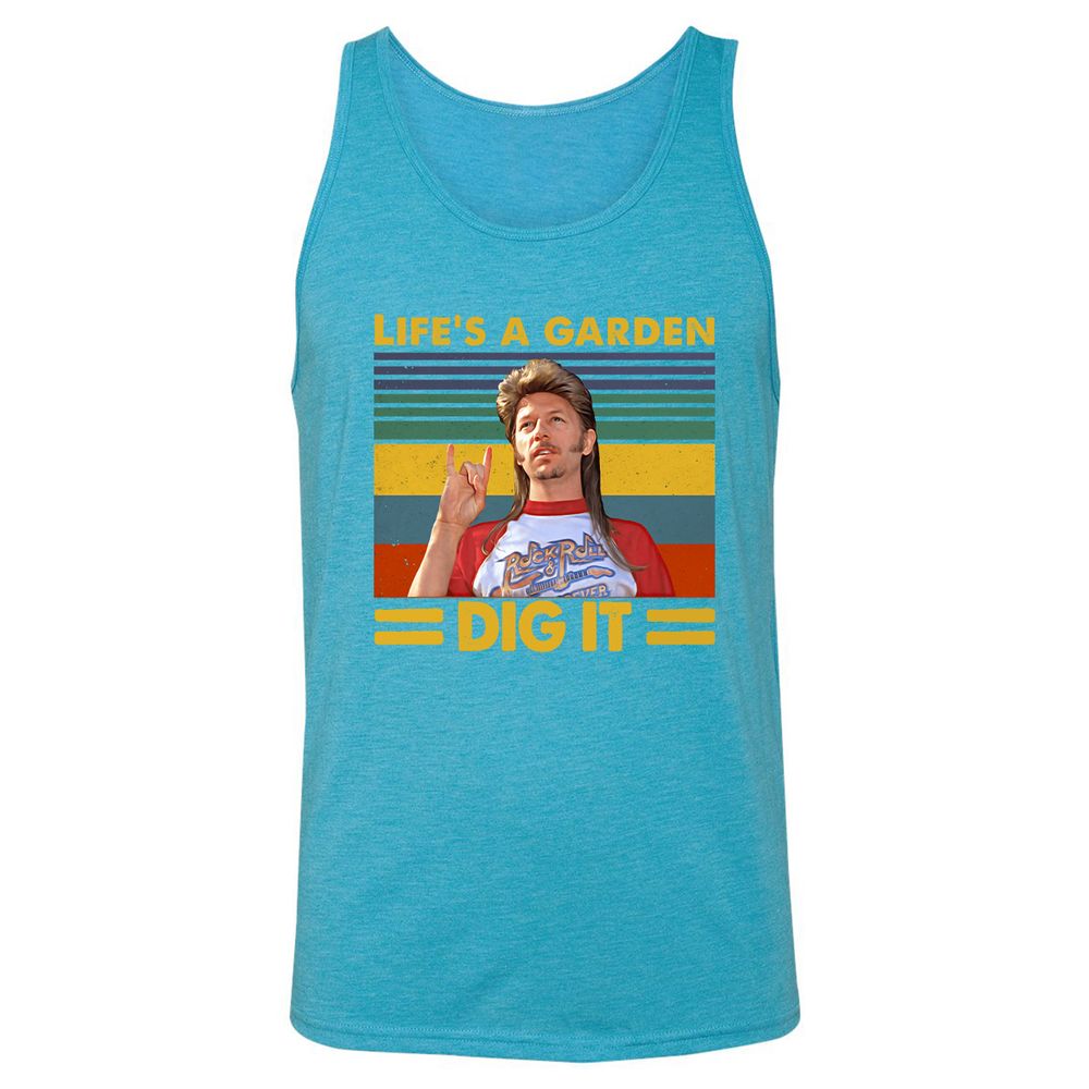 Unisex Jersey Tank - 65SW59ZC - Aqua Triblend - 3