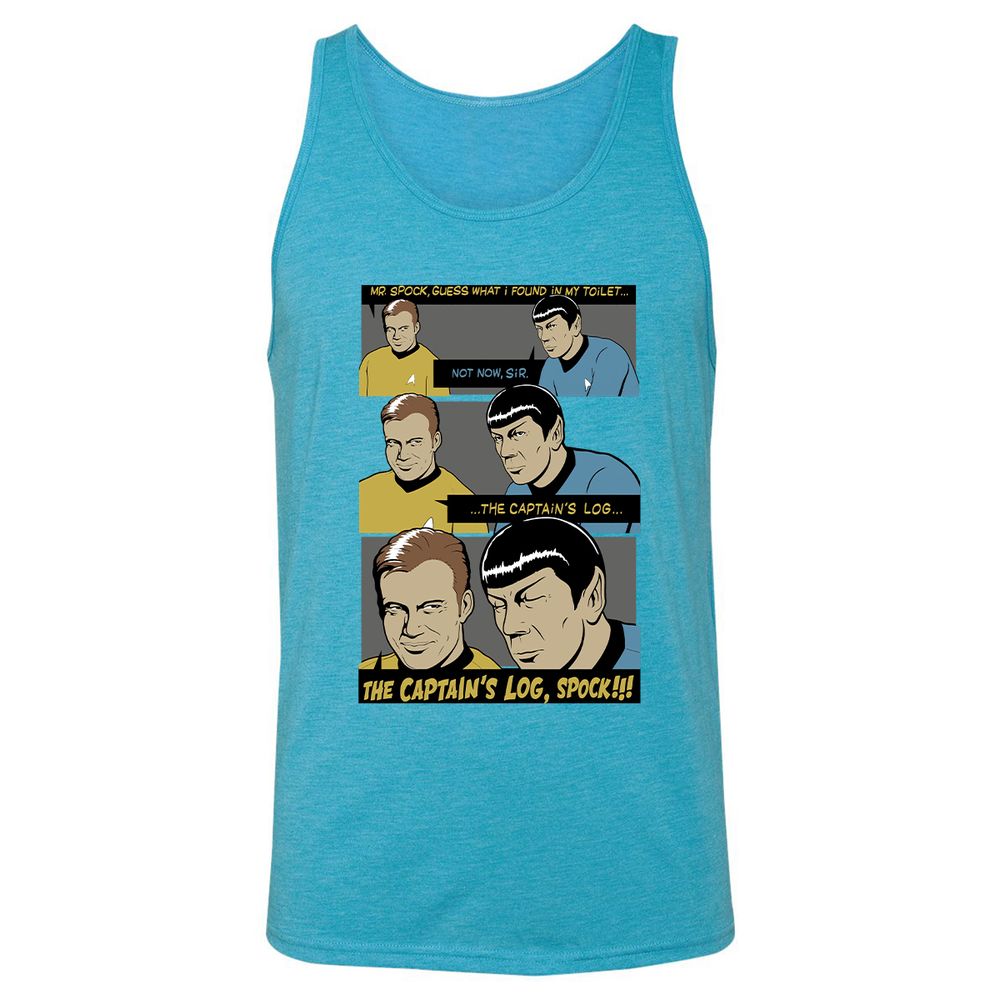 Unisex Jersey Tank - 1TUNRE61 - Aqua Triblend - 3