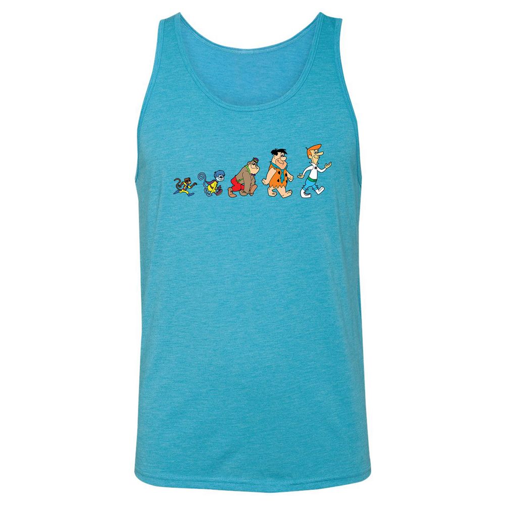 Unisex Jersey Tank - 5CLHQJFS - Aqua Triblend - 3