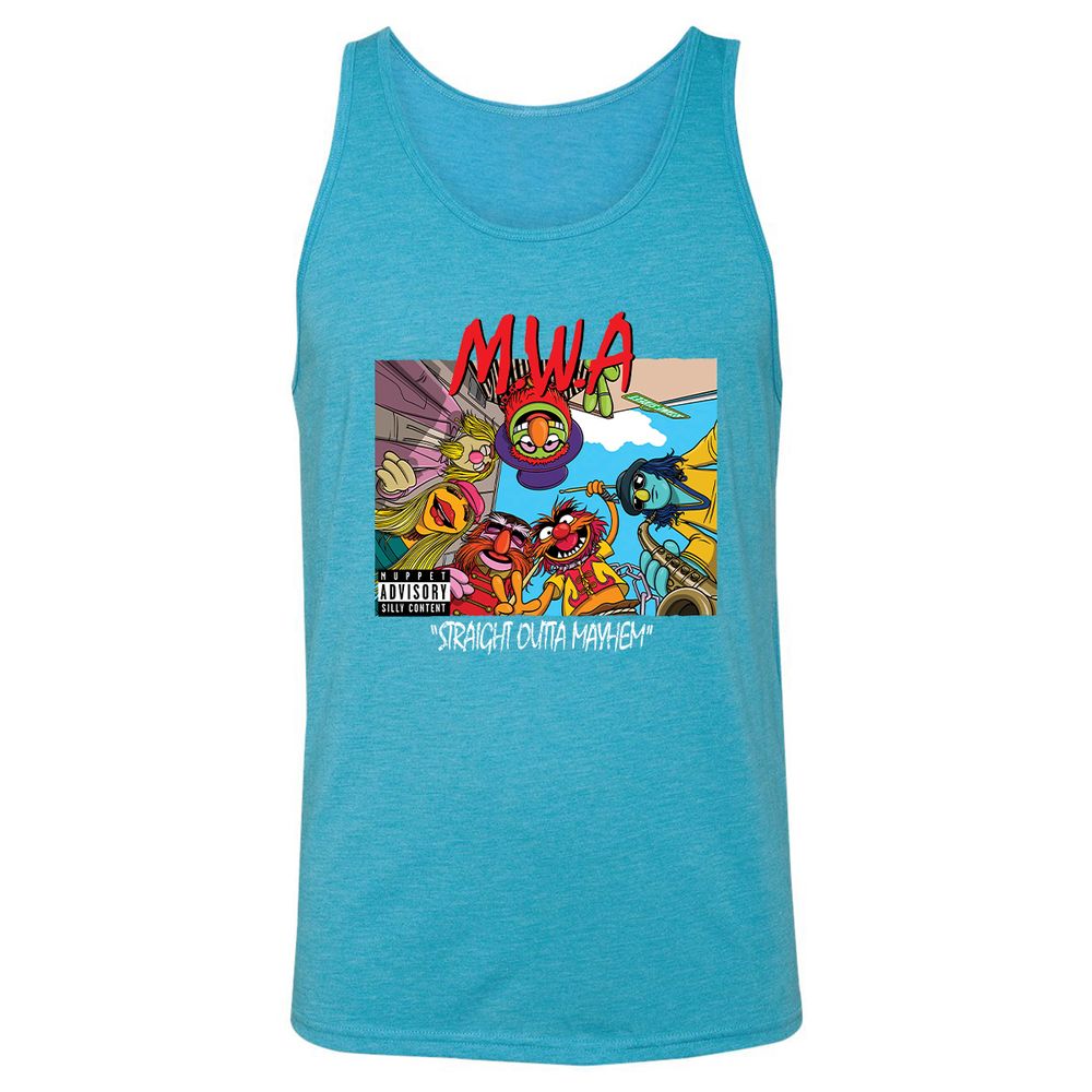 Unisex Jersey Tank - FFNDDGH9 - Aqua Triblend - 3