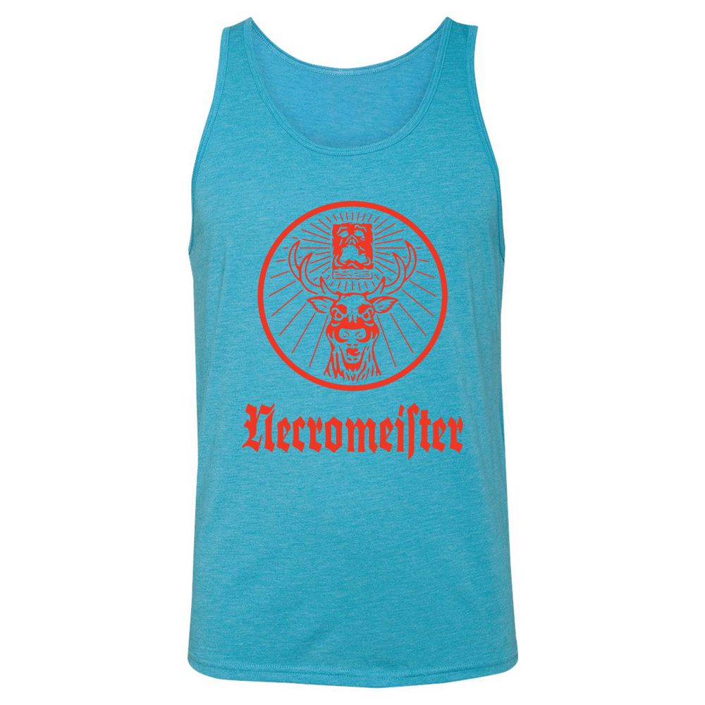 Unisex Jersey Tank - C8LM3M3P - Aqua Triblend - 3