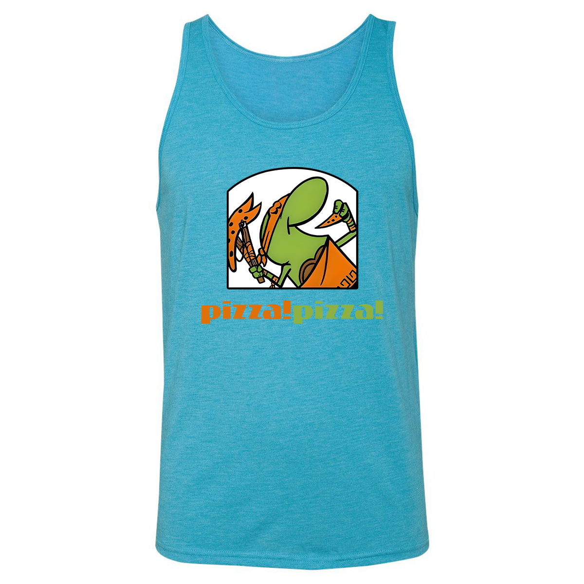 Unisex Jersey Tank - TBHGV8ZL - Aqua Triblend - 3